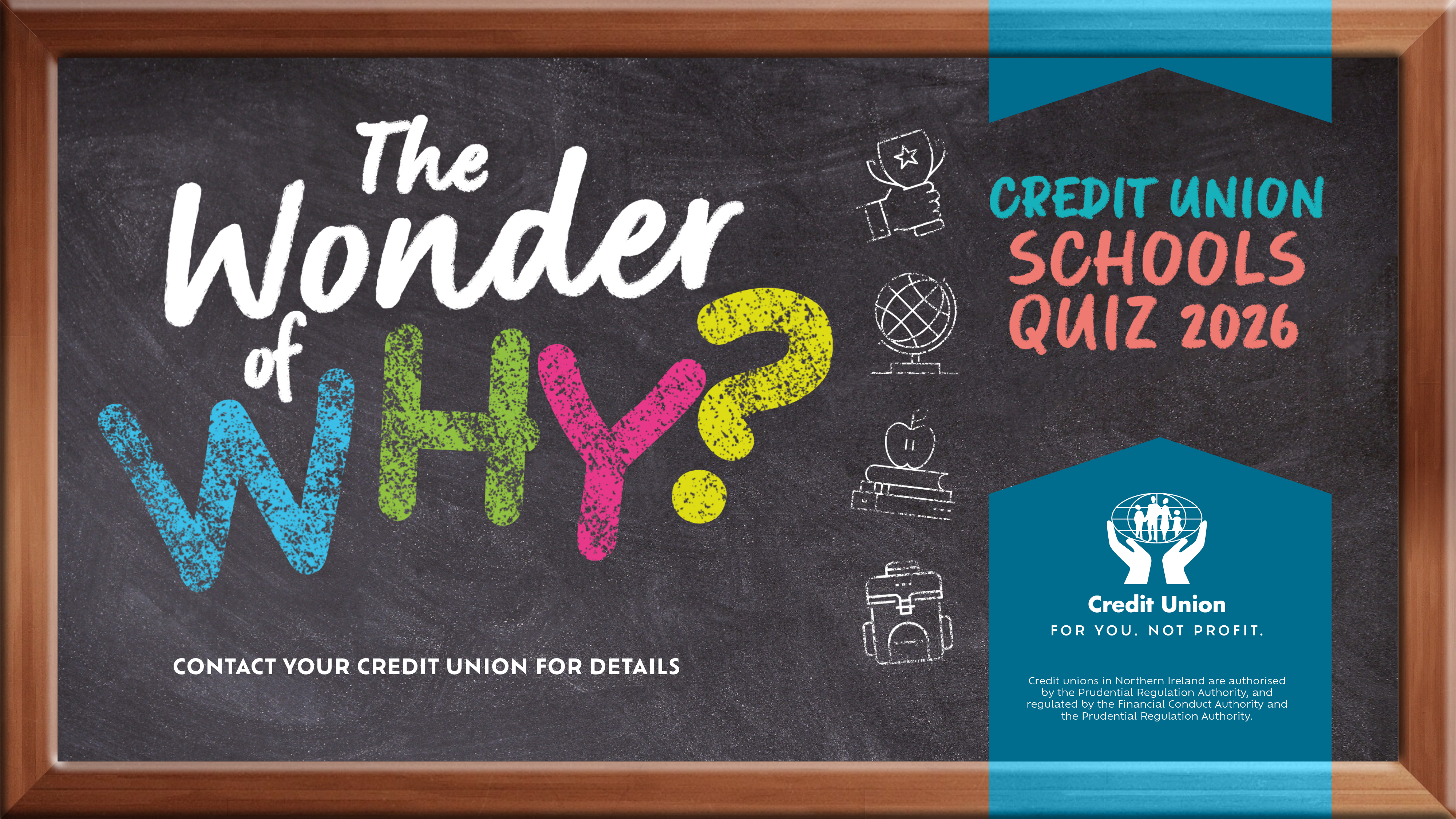 Curious minds sought for the 2026 Credit Union School Quiz!