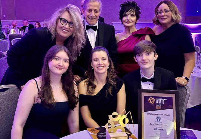 Winners of the 2024 Social Enterprise NI Outstanding Teams Award