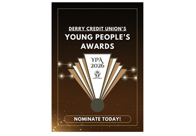 Nominations now open- 2026 Young People Awards