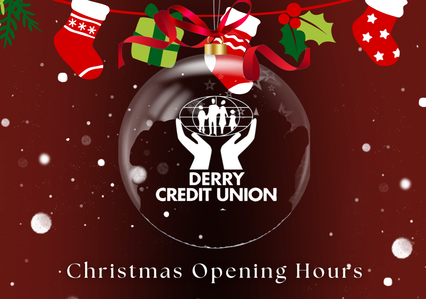 Christmas & New Year Opening Hours